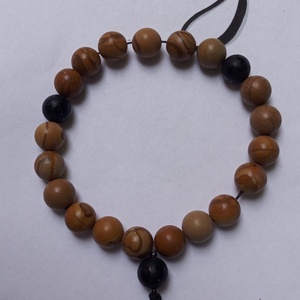 Wood lace-OM MANI PADME HUM 21 szemes UNISZEX mala/karkötő - otthon & életmód - dekoráció - spiritualitás - mala - Meska.hu