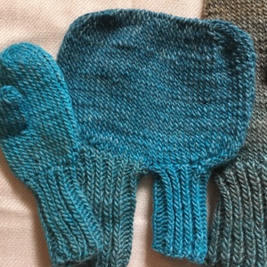 Családi páros kesztyű - ruha & divat - páros szett - női-férfi páros szett - Meska.hu