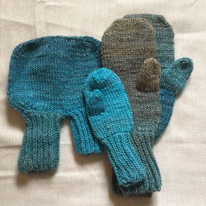 Családi páros kesztyű - ruha & divat - páros szett - női-férfi páros szett - Meska.hu