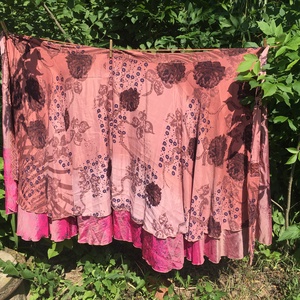 HAVASSZÉPE- 2in1 szári lapszoknya  - ruha & divat - női ruha - szoknya - Meska.hu