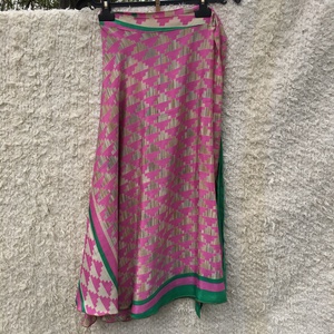 Rózsaszín-bézs lapszoknya - Meska.hu