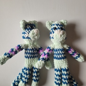 Plüss cica - játék & sport - plüssállat & játékfigura - cica - Meska.hu