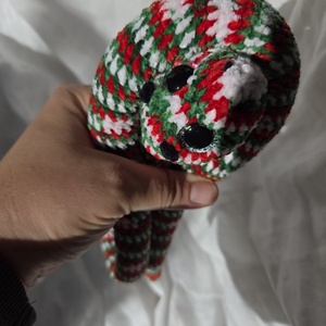 Karácsonyi kígyó - játék & sport - plüssállat & játékfigura - más figura - Meska.hu