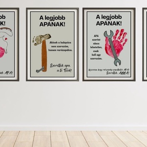 Plakát/Poszter/Tábla/Kéz- és láblenyomatos DIY poszter - otthon & életmód - dekoráció - kép & falikép - poszter - Meska.hu