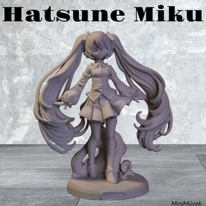 Hatsune Miku figura, DIY (Csináld magad), Egységcsomag, , MESKA
