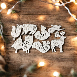 Karácsonyfa dísz - Meska.hu