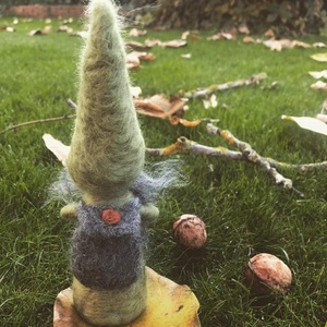 Alfonz, az ásványőrző manó - játék & sport - készségfejlesztő és logikai játék - montessori szivárvány, waldorf játékok - Meska.hu