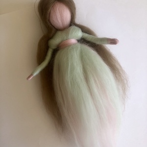 Gyapjú tündér - baba - mama - baba játékok - waldorf játékok - Meska.hu