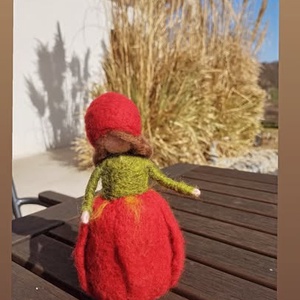 Gyapjú Tulipántündér - Meska.hu