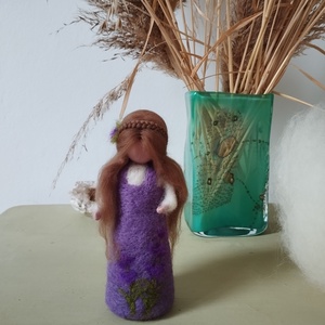 Gyapjú Levendulatündér - Meska.hu