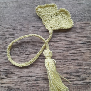 Ginkobilobás könyvjelző - könyv & zene - könyvjelző - Meska.hu