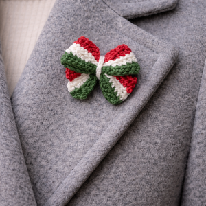 Horgolt kokárda  - Meska.hu