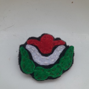 Filc kokárda, Ékszer, Kitűző és Bross, Varrás, MESKA