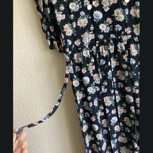 Lenge virágos ruha - ruha & divat - női ruha - alkalmi ruha & estélyi ruha - Meska.hu