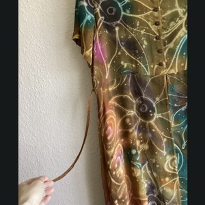 Álommintás hosszú ruha - ruha & divat - női ruha - ruha - Meska.hu