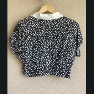 Kétrészes fekete-fehér virágos ruha - ruha & divat - női ruha - alkalmi ruha & estélyi ruha - Meska.hu