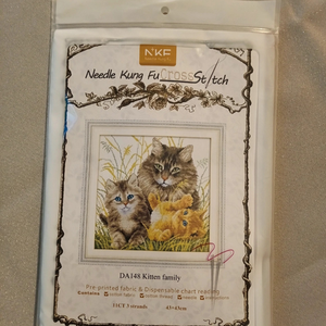 Keresztszemes kép  - diy (csináld magad) - szabásminta, útmutató - hímzés minta - Meska.hu