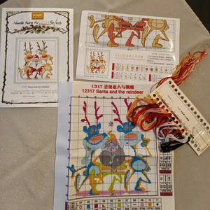 Keresztszemes kép  - diy (csináld magad) - szabásminta, útmutató - hímzés minta - Meska.hu