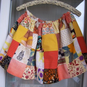 Tavaszi sárga-lányka szoknya - Meska.hu