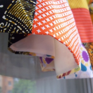 Tavaszi sárga-lányka szoknya - ruha & divat - gyerekruha - szoknya - Meska.hu