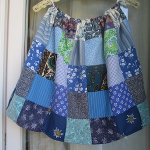 Tavaszi sárga-lányka szoknya - ruha & divat - gyerekruha - szoknya - Meska.hu