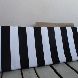 Fekete-fehér szivacspárna padra -  - Meska.hu