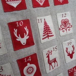 Adventi naptár (kisebb) - karácsony - Meska.hu