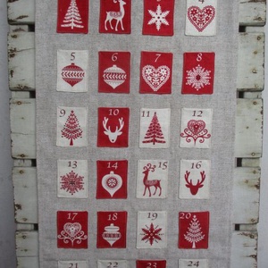 Adventi naptár (kisebb) - karácsony - Meska.hu