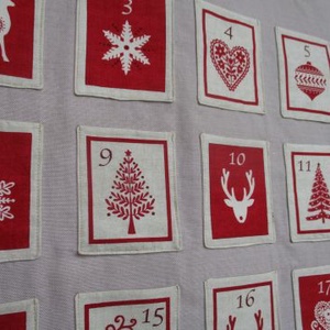 Adventi naptár (nagyobb) - karácsony - Meska.hu