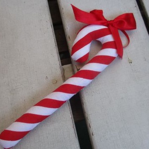 Candy -cukorpálca karácsonyfadísz - Meska.hu