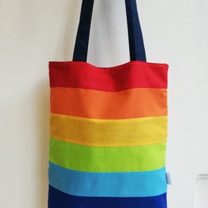 Rainbow- szivárványszínű táska, Táska & Tok, Kézitáska & válltáska, Válltáska, Varrás, MESKA