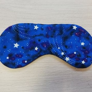 Csillagos éjszaka-szemkötő, Szépségápolás, Arcápolás, Alvómaszk, szemmaszk, Varrás, MESKA