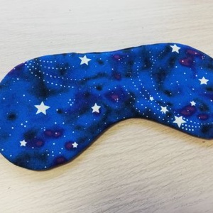 Csillagos éjszaka-szemkötő - szépségápolás - arcápolás - alvómaszk, szemmaszk - Meska.hu