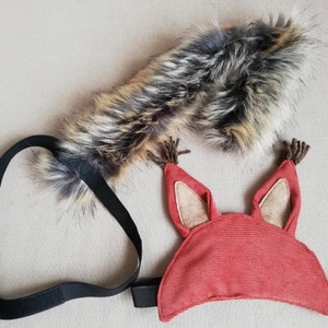 Mókus jelmez (fejdísz és farok) - játék & sport - szerepjáték - Meska.hu