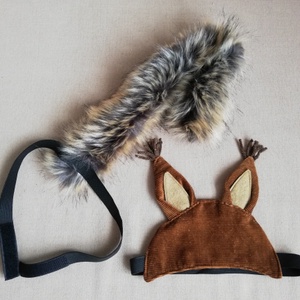 Mókus jelmez (fejdísz és farok) - játék & sport - szerepjáték - Meska.hu