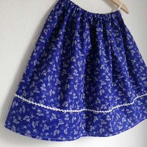Kékfestő néptáncos szoknya (pipitér) - ruha & divat - női ruha - szoknya - Meska.hu