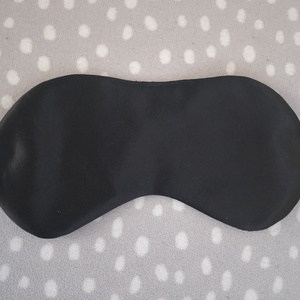 Fekete éjszaka-alvómaszk, Szépségápolás, Arcápolás, Alvómaszk, szemmaszk, Varrás, MESKA