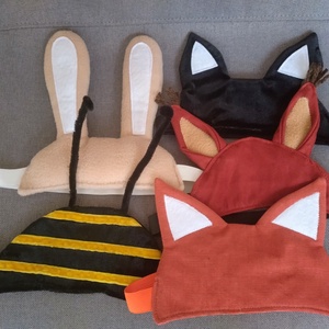 Farsangi fejdíszek , Játék & Sport, Szerepjáték, Varrás, MESKA