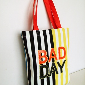 GOOD DAY - BAD DAY textil táska - táska & tok - bevásárlás & shopper táska - shopper, textiltáska, szatyor - Meska.hu