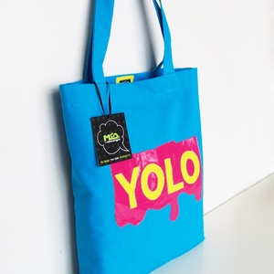 YOLO textil táska - Meska.hu