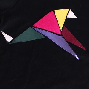 Origami madaras női felső - Meska.hu