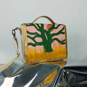 TREE AUTUMN táska, Táska & Tok, Kézitáska & válltáska, Kézitáska, Varrás, MESKA