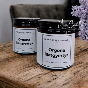Orgona illatgyertya, Otthon & Életmód, Gyertya, illat, aroma, Gyertya, Gyertya-, mécseskészítés, MESKA