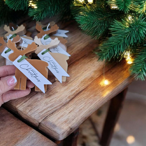 Rénszarvas gyertya - Meska.hu