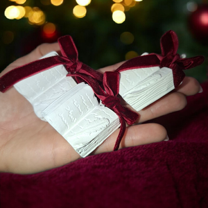 Könyv karácsonyfa dísz - karácsony - karácsonyi lakásdekoráció - karácsonyfadíszek - Meska.hu