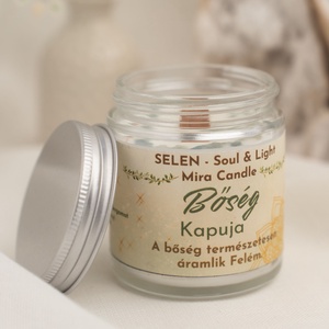 Bőség kapuja ásványos illatgyertya, Otthon & Életmód, Gyertya, illat, aroma, Gyertya, , MESKA