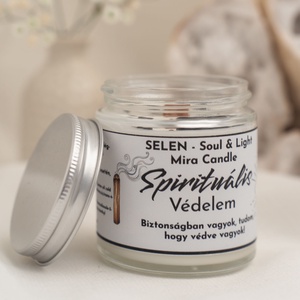 Spirituális védelem ásványos illatgyertya - Meska.hu