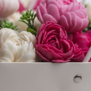 Pici Táskafüles virágbox - otthon & életmód - dekoráció - asztal és polc dekoráció - asztaldísz - Meska.hu