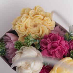 Nagy táskafüles virágbox - otthon & életmód - dekoráció - asztal és polc dekoráció - asztaldísz - Meska.hu