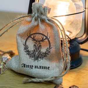 Névre szóló dobókockatartó - Druid emblémával - játék & sport - szerepjáték - Meska.hu